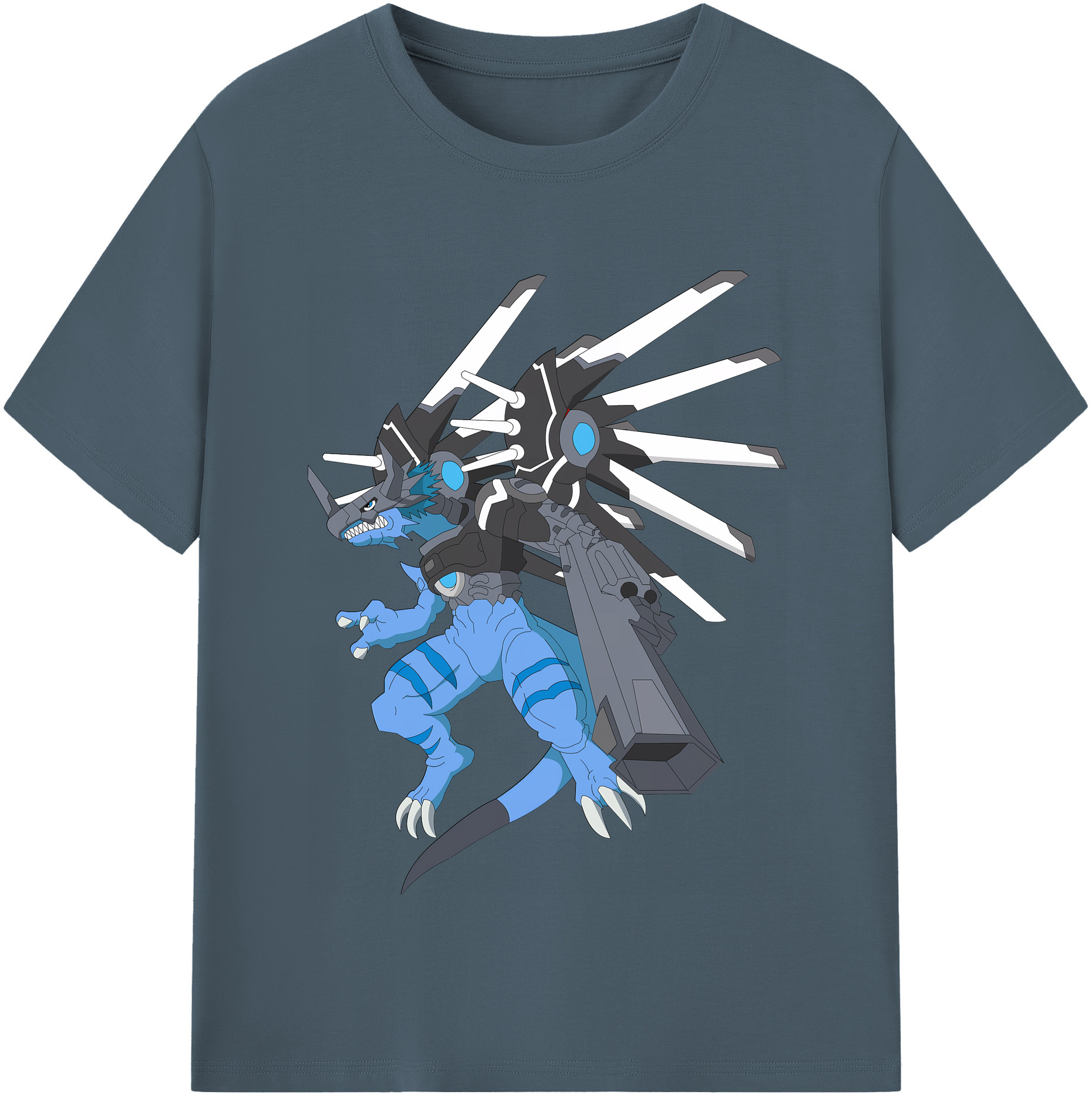 （画像用） Digimon デジタルモンスター/デジモン 綿100％半袖Tシャツ（フロントプリント）